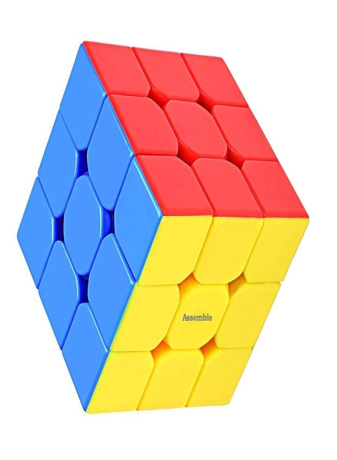 اسمبل قم بتجميع مجموعة مكعبات الأحجية عالية السرعة بدون ملصقات، والتي تتكون من 3x3x3 ومثلث بيرامينكس. - Image 2